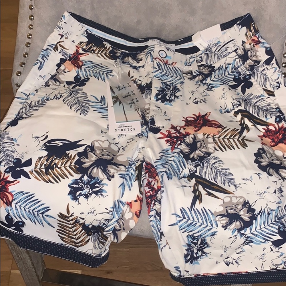 Dressy Men Denim Shorts